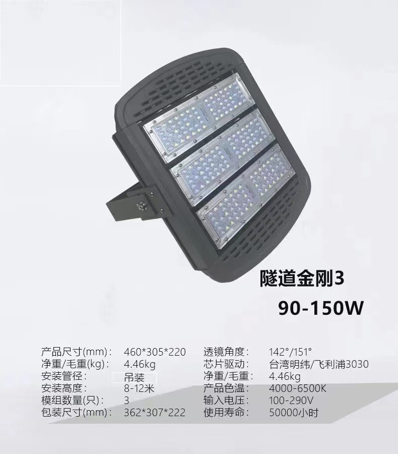 中级金刚投光灯隧道灯 3组.JPG